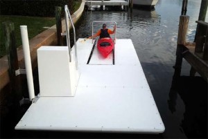 Accudock boarding ladders can be used virtually anywhere.