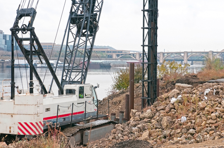 Industrial Vibratory Hammer Steel Piles